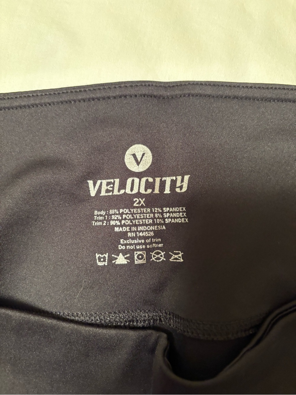 Velocity Black Performance Leggings
